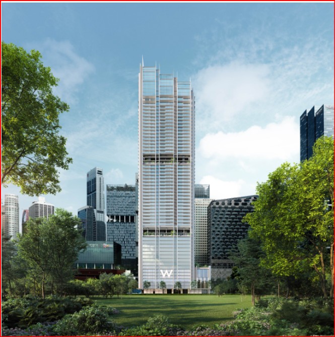 W Residences Singapore- Marina View W Residences Singapore- Marina View, 99 years leasehold, Branded Condo / Hotel development, in Singapore Business District, D01.